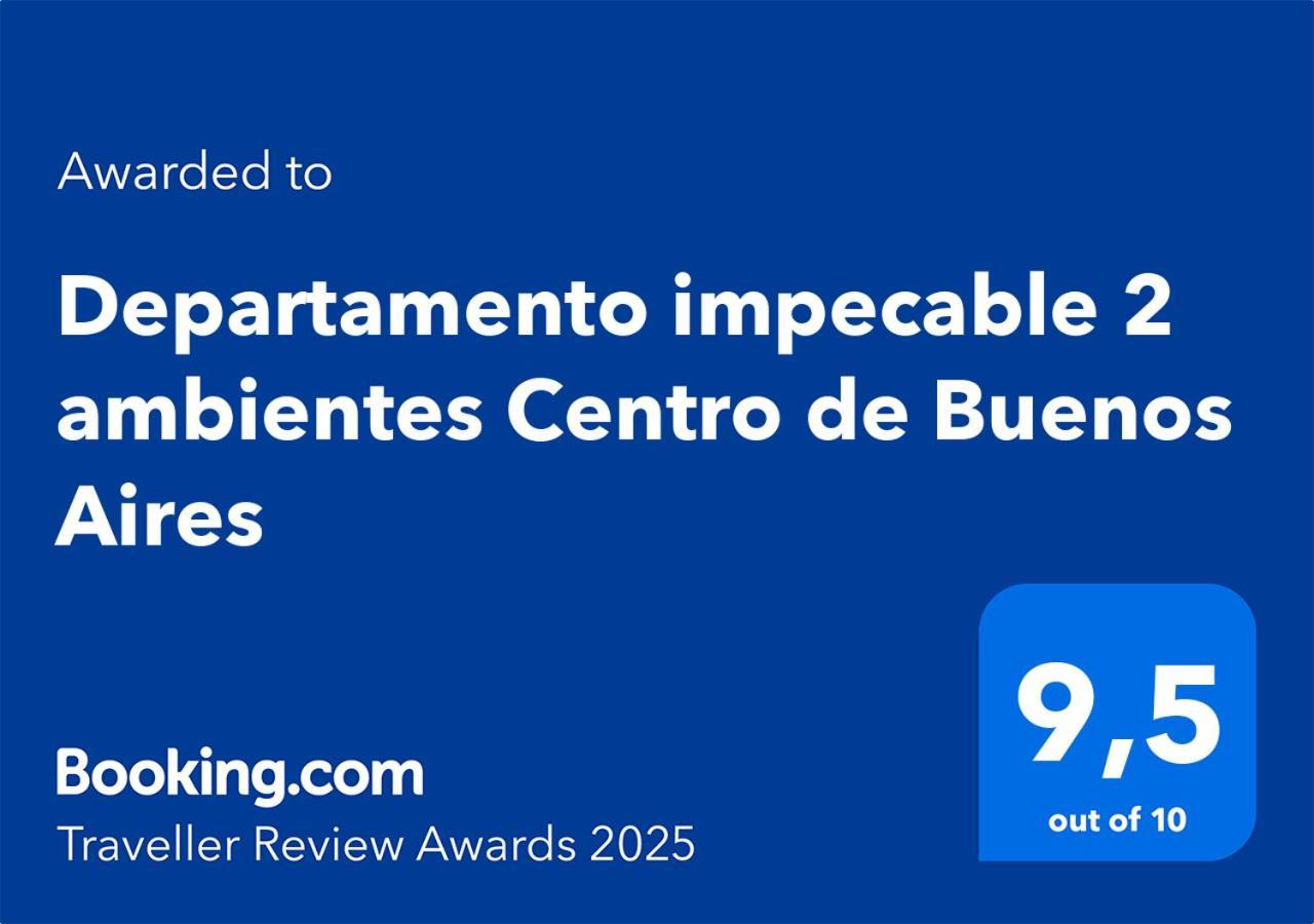 Apartmán Departamento Impecable 2 Ambientes Centro De Buenos Aires Exteriér fotografie